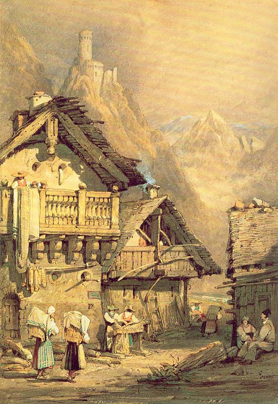 alpine village
